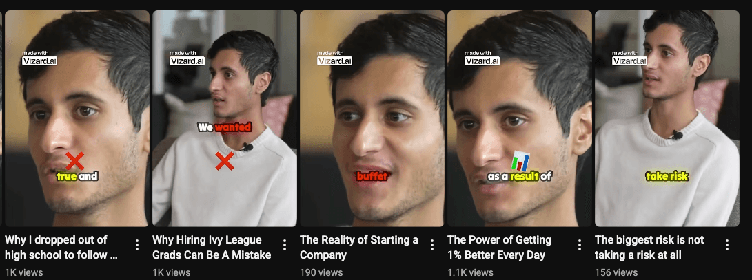 Channel stats after using our service